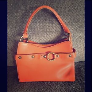 Anne Klein Vintage orange purse